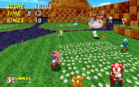 Sonic Robo Blast 2 - Characters gameplay