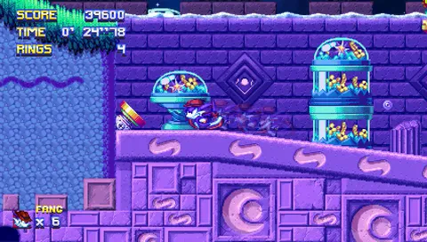 Sonic Galactic - Fang the Sniper exploring Coral Garden at night