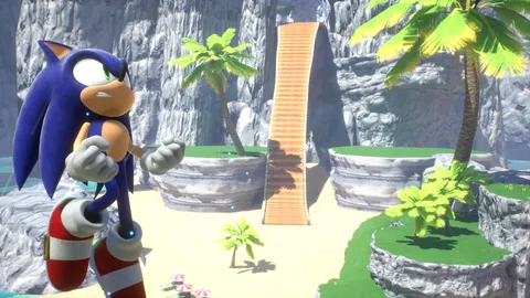 Sonic Daybreak - Lush tropical environment
