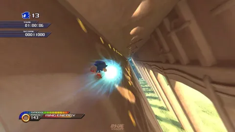 Sonic Unleashed Recompiled - High-speed daytime boost gameplay